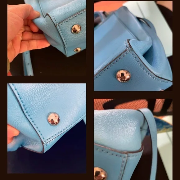 Fendi Blue Mini Bag